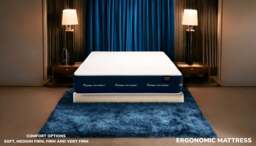 BOON 1000 Natural Hybrid Mattress - Microtencel & Wool UK, Euro Double (120 x 200 cm) / Soft / No