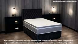 Sleep Harvester - READER 1500 Box Top UK Mattress - Airpulse Medical Memory - Single (90 x 190 cm) / Soft / No - thumbnail 2