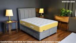 Sleep Harvester - INIS 2000 Tencel & Wool Mattress UK - Temperature Adaptive - Super King (180 x 200 cm) / Firm / No - thumbnail 8