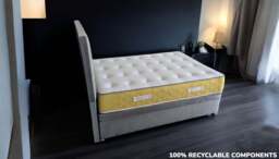 Sleep Harvester - INIS 2000 Tencel & Wool Mattress UK - Temperature Adaptive - Super King (180 x 200 cm) / Firm / No - thumbnail 3