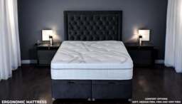 PRISTINE 3000 Euro Top Luxury Mattress - UK British Wool, Single (90 x 190 cm) / Firm / Yes (+£45)