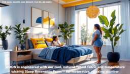 Sleep Harvester - MOON Kids Cooling Mattress - Organic Tencel & Breathable UK - Double (135 x 190 cm) / Medium firm / No - thumbnail 5