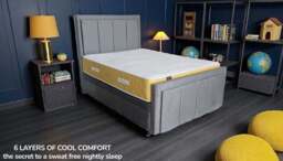 Sleep Harvester - MOON Kids Cooling Mattress - Organic Tencel & Breathable UK - Double (135 x 190 cm) / Medium firm / No - thumbnail 7