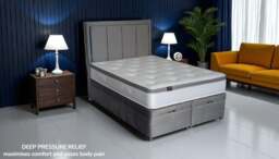 Sleep Harvester - ULRIKA 1500 Bamboo Ergopaedic® Mattress UK - Duo Feel Sleep - Euro King (160 x 200 cm) / No - thumbnail 2