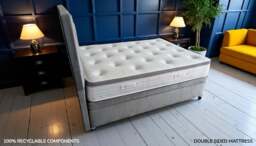 Sleep Harvester - ULRIKA 1500 Bamboo Ergopaedic® Mattress UK - Duo Feel Sleep - Euro King (160 x 200 cm) / No - thumbnail 7