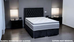 Sleep Harvester - GLOW 3000 Box Top Tencel Mattress - UK Wool Cooling - Double (135 x 190 cm) / Medium firm / No - thumbnail 3