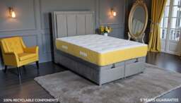 Sleep Harvester - LUCIA 1000 Pocket Spring Hybrid Mattress UK - Orthopaedic Comfort - Double (135 x 190 cm) / Firm / No - thumbnail 2