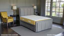 Sleep Harvester - LUCIA 1000 Pocket Spring Hybrid Mattress UK - Orthopaedic Comfort - Double (135 x 190 cm) / Firm / No - thumbnail 3