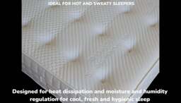 Sleep Harvester - BLISS 1000 Natural Tencel Mattress UK - Hybrid & Wool - Euro Double (140 x 200 cm) / Firm / Yes (+£45) - thumbnail 3