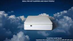 Sleep Harvester - GALAXY 3000 Tencel Pillow Top Mattress - Big Build People UK - Single (90x 190 cm) / Firm (Over 95 Kg) / No - thumbnail 5