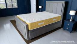 Sleep Harvester - AZORES Natural Tencel Cooling Mattress - Health Foam UK - Euro King (160 x 200 cm) / Soft / No - thumbnail 8