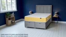 Sleep Harvester - AZORES Natural Tencel Cooling Mattress - Health Foam UK - Euro King (160 x 200 cm) / Soft / No - thumbnail 2