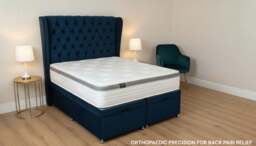 Sleep Harvester - ESLA 2000 Orthopaedic Hybrid Mattress UK – Ergonomic Pain Relief & Deep Comfort - Euro Single (90 x 200 cm) / Soft (for side sleepers) / No - thumbnail 5