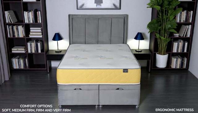 RECTOR 2000 XTRACOOL Pocket Sprung Mattress UK - Hot Sleepers, Super King (180 x 200 cm) / Medium firm (for combination sleepers) / No