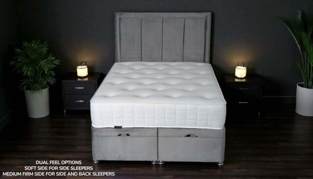 AMELIA 1000 Ergopaedic® Mattress - Duo Feel Comfort UK, King (150 x 200 cm)