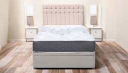 Sleep Harvester - IO Ottoman Side Lift Storage Bed - Premium Upholstered UK - Small Double (120 x 190 cm) / Yes / Bella Pink - thumbnail 1