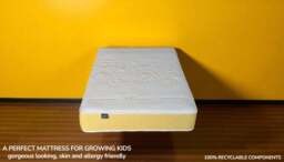 Sleep Harvester - TIGER Kids Cooling Mattress - Natural Bamboo & Health Foam UK - Double (135 x 190 cm) / Medium firm / No - thumbnail 5