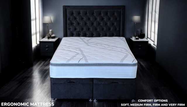 Sleep Harvester - PRINCIPAL 3000 Cooling Pocket Mattress UK - Spinal Support - Super King (180 x 200 cm) / Firm / No - image 1