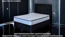 Sleep Harvester - PRINCIPAL 3000 Cooling Pocket Mattress UK - Spinal Support - Super King (180 x 200 cm) / Firm / No - thumbnail 2