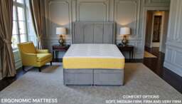 Sleep Harvester - LUCIA 1000 Pocket Spring Hybrid Mattress UK - Orthopaedic Comfort - Single (90 x 190 cm) / Soft / No