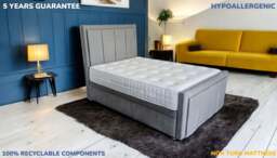 Sleep Harvester - DEAN 2000 Tencel Memory Foam Mattress UK - Premium Sleep Comfort - Euro Double (140 x 200 cm) / Soft / Yes (+£45) - thumbnail 6