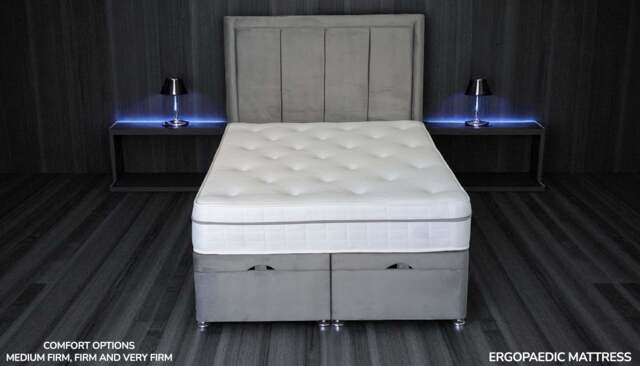 BACKPRO Orthopaedic Euro Top Mattress -Ergopaedic® Support UK, King (150 x 200 cm) / Medium firm