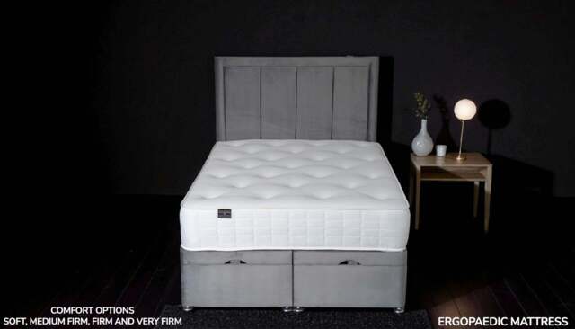 ARIANA 1500 Ergopaedic® Mattress - Body Support UK, Euro King (160 x 200 cm) / Medium firm