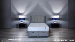 TRIUMPH 1000 Premium Mattress - UK Pocket Spring Comfort, Single (90 x 190 cm) / Very firm / No