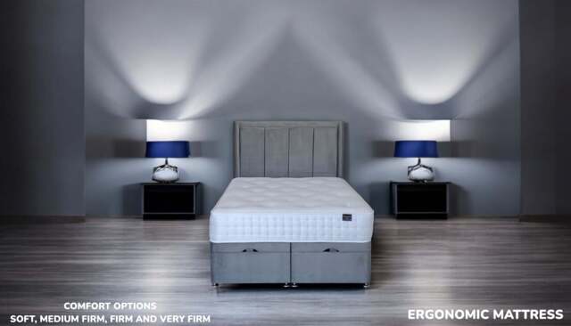 TRIUMPH 1000 Premium Mattress - UK Pocket Spring Comfort, Small Double (120 x 190 cm) / Firm / No