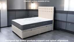 Sleep Harvester - CINDY 2000 Pocket Sleep Resonance® Mattress UK - Posture Support - Euro Double (140 x 200 cm) / Very firm / No - thumbnail 2