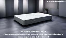 Sleep Harvester - CINDY 2000 Pocket Sleep Resonance® Mattress UK - Posture Support - Euro Double (140 x 200 cm) / Very firm / No - thumbnail 4