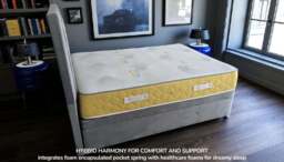 Sleep Harvester - RECTOR 2000 XTRACOOL Pocket Sprung Mattress UK - Hot Sleepers - Small Double (120 x 190 cm) / Very firm (for stomach and back sleepers) / No - thumbnail 6