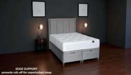 Sleep Harvester - LEONORE 1000 Bamboo Ergopaedic® Mattress - Duo Feel Ortho UK - Small Double (120 x 190 cm) / Yes (+£45) - thumbnail 3