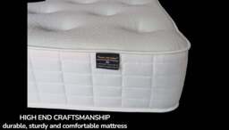 Sleep Harvester - LEONORE 1000 Bamboo Ergopaedic® Mattress - Duo Feel Ortho UK - Small Double (120 x 190 cm) / Yes (+£45) - thumbnail 9