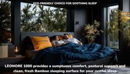 Sleep Harvester - LEONORE 1000 Bamboo Ergopaedic® Mattress - Duo Feel Ortho UK - Small Double (120 x 190 cm) / Yes (+£45) - thumbnail 4