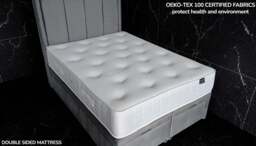 Sleep Harvester - LEONORE 1000 Bamboo Ergopaedic® Mattress - Duo Feel Ortho UK - Small Double (120 x 190 cm) / Yes (+£45) - thumbnail 6