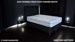 Sleep Harvester - PRISTINE 3000 Euro Top Luxury Mattress - UK British Wool - Euro King (160 x 200 cm) / Firm / No - thumbnail 3