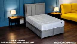 Sleep Harvester - BLISS 1000 Natural Tencel Mattress UK - Hybrid & Wool - Double (135 x 190 cm) / Firm / No - thumbnail 1