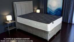 Sleep Harvester - CHARM 2000 Luxury Bamboo Hybrid Mattress - UK Cool Wool - Super King (180 x 200 cm) / Firm / No - thumbnail 3