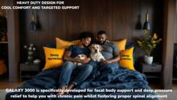 Sleep Harvester - GALAXY 3000 Tencel Pillow Top Mattress - Big Build People UK - Double (135 x 190 cm) / Medium firm (Under 95 Kg) / Yes (+£45) - thumbnail 9