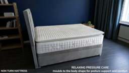 Sleep Harvester - GALAXY 3000 Tencel Pillow Top Mattress - Big Build People UK - Double (135 x 190 cm) / Medium firm (Under 95 Kg) / Yes (+£45) - thumbnail 6