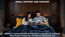 Sleep Harvester - BREEZE Luxury 30x cooler Sleep Resonance Health Foam Mattress - Single (90 x 190 cm) / Soft / No - thumbnail 6