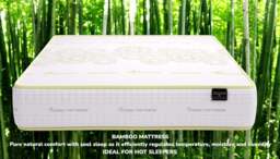 Sleep Harvester - CHANCELLOR 2000 Bamboo Hybrid Mattress UK - Natural Cooling - Small Double (120 x 190 cm) / Very firm (for stomach and back sleepers) / No - thumbnail 2