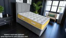 Sleep Harvester - PROBE 2000 XTRACOOL Hybrid Mattress - Bigger Body UK - Small Double (120 x 190 cm) / Firm (Over 95 Kg) / No - thumbnail 6