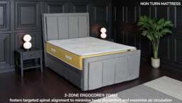 Sleep Harvester - GALWAY XTRACOOL 2000 Pocket Spring Cooling Mattress - Comfort UK - King (150 x 200 cm) / Soft / Yes (+£45) - thumbnail 5