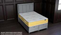Sleep Harvester - GALWAY XTRACOOL 2000 Pocket Spring Cooling Mattress - Comfort UK - King (150 x 200 cm) / Soft / Yes (+£45) - thumbnail 4