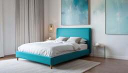 Sleep Harvester - SAMANTHA Luxury Headboard - Minimalist Design UK - Small Double (120 x 190 cm) / Plush Pink - thumbnail 2