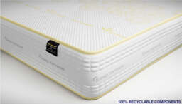 Sleep Harvester - CHANCELLOR 2000 Bamboo Hybrid Mattress UK - Natural Cooling - Euro Double (140 x 200 cm) / Medium firm (for combination sleepers) / Yes (+£45) - thumbnail 5