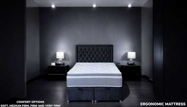GLOW 3000 Box Top Tencel Mattress - UK Wool Cooling, Super King (180 x 200 cm) / Soft / Yes (+£45)
