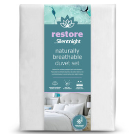 Silentnight Restore Natural Breathable Duvet Set